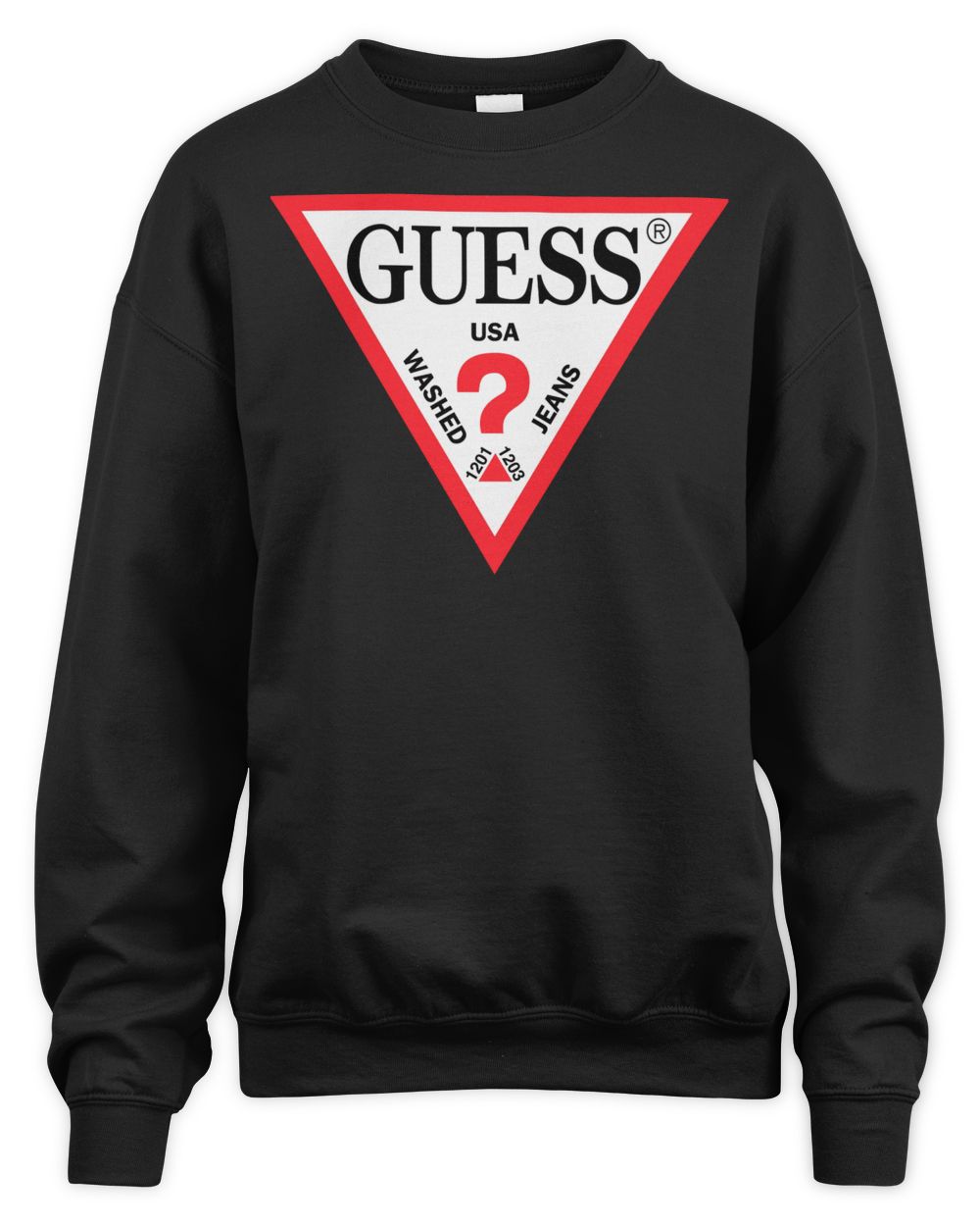 Guess Clothing Triangle Logo Shirt