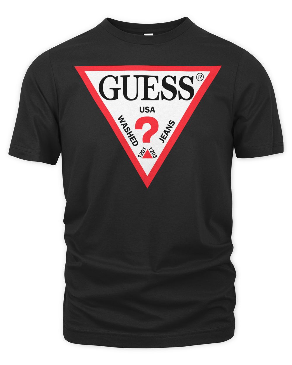Guess Clothing Triangle Logo Shirt