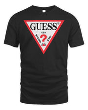 Guess Clothing Triangle Logo Shirt