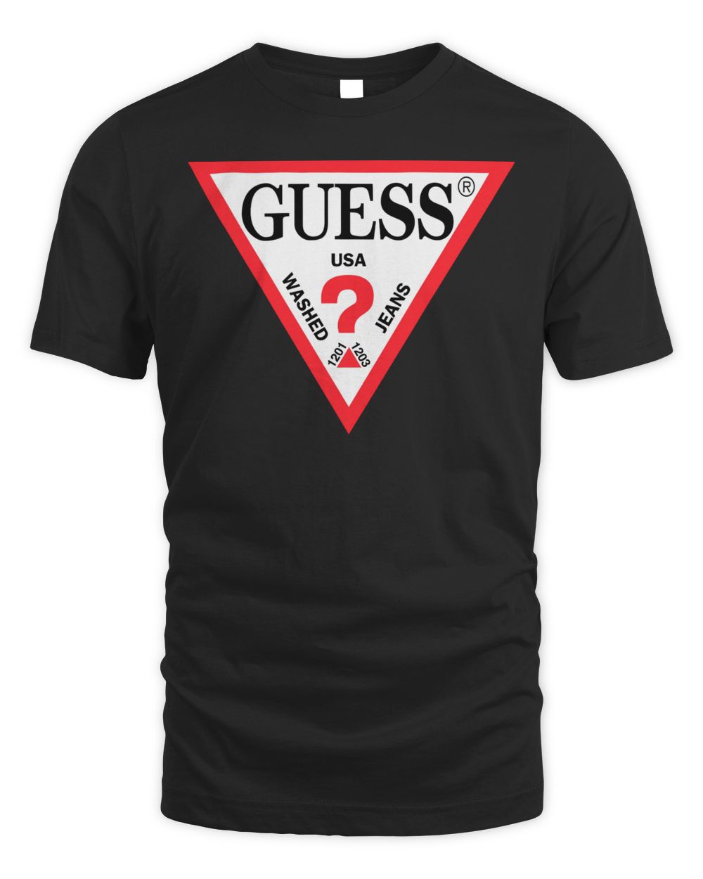 Guess Clothing Triangle Logo Shirt