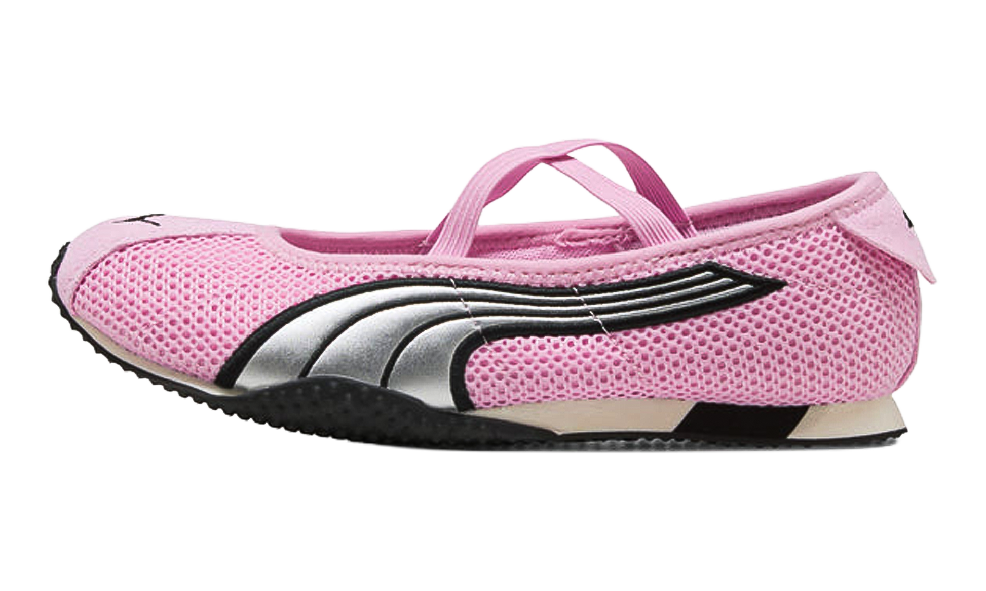 H-Street Ballet Women "Pink Shimmer Silver"