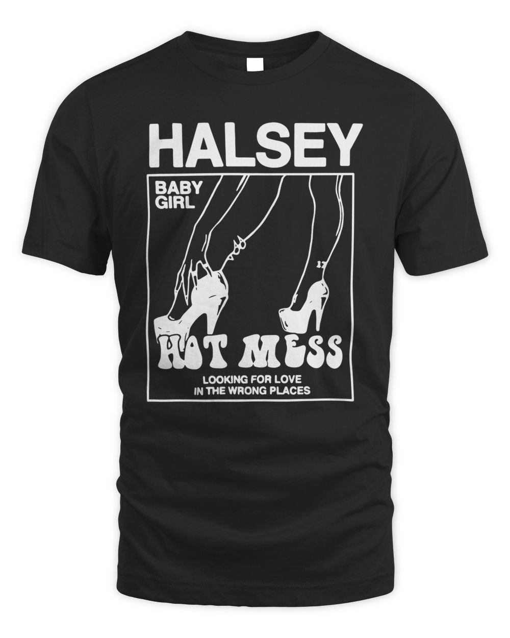 Halsey Merch Hot Mess Heels Shirt