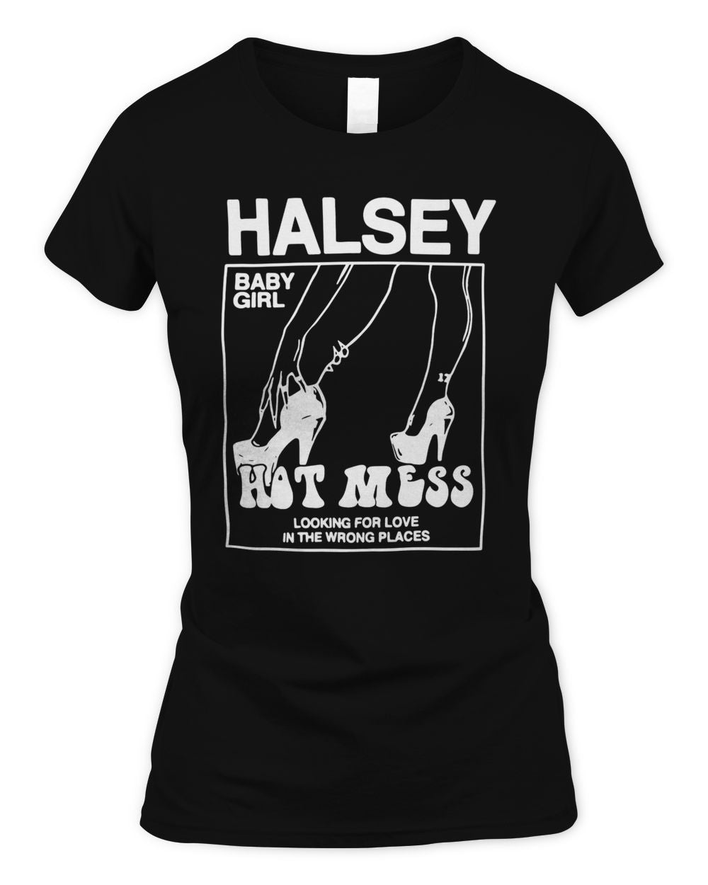 Halsey Merch Hot Mess Heels Shirt