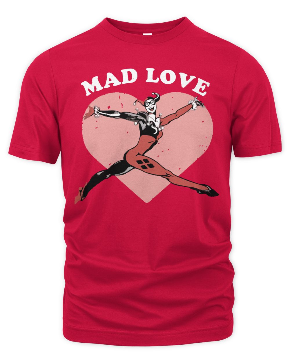 Harley Quinn Merch Dc Comics Harley Quinn Mad Love Valentines Day Shirt