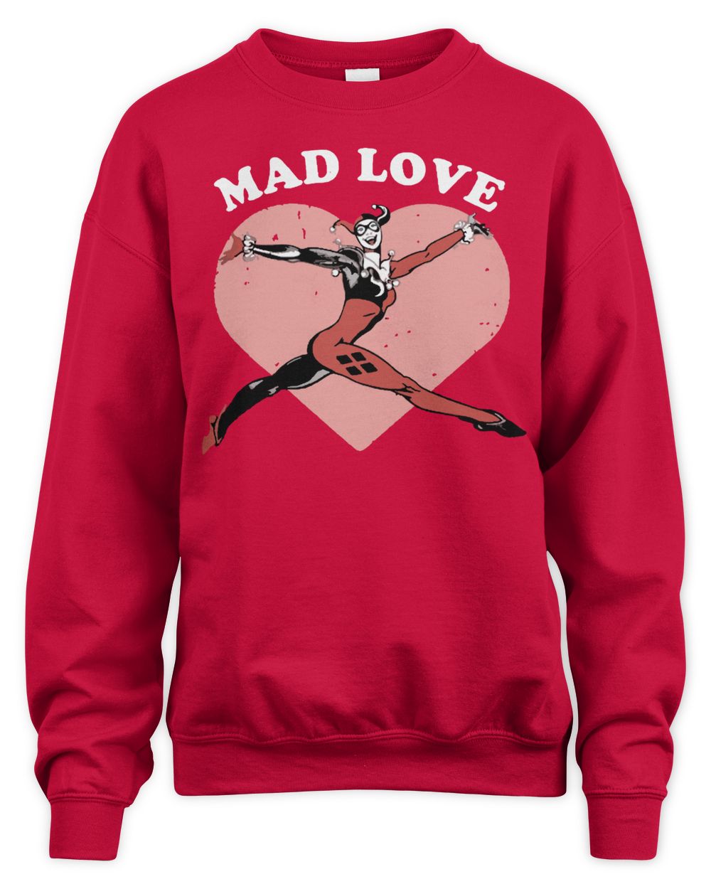 Harley Quinn Merch Dc Comics Harley Quinn Mad Love Valentines Day Shirt