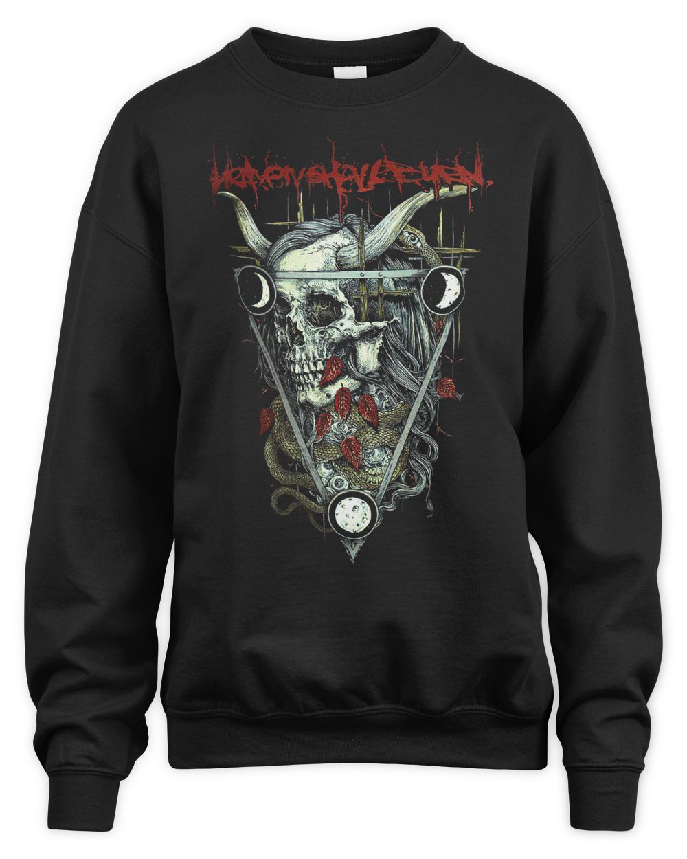 Heaven Shall Burn Merch Triangle Leaves Shirt