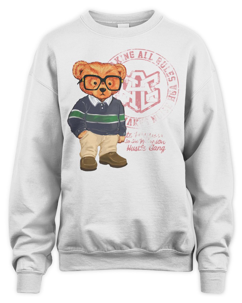 Hustle Gang Clothing Scholar Bear Shirt