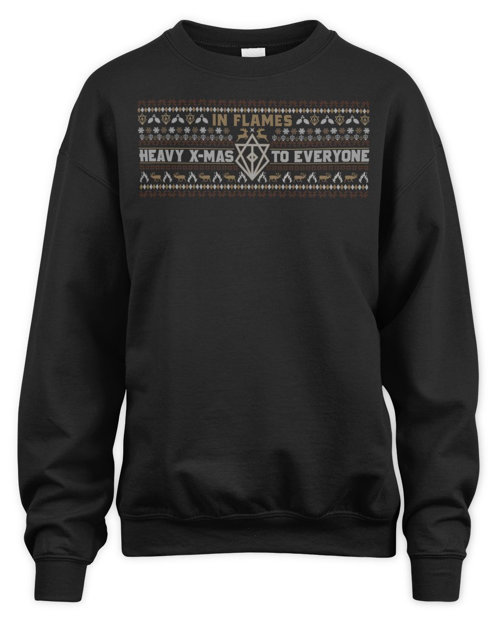 In Flames Merch Heavy X-Mas Shirt
