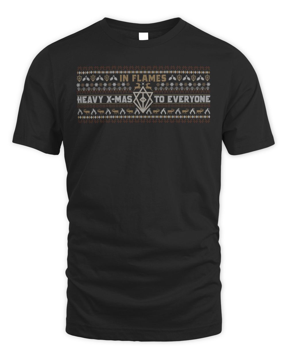In Flames Merch Heavy X-Mas Shirt
