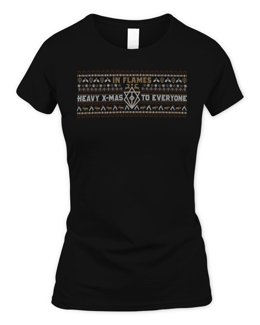 In Flames Merch Heavy X-Mas Shirt