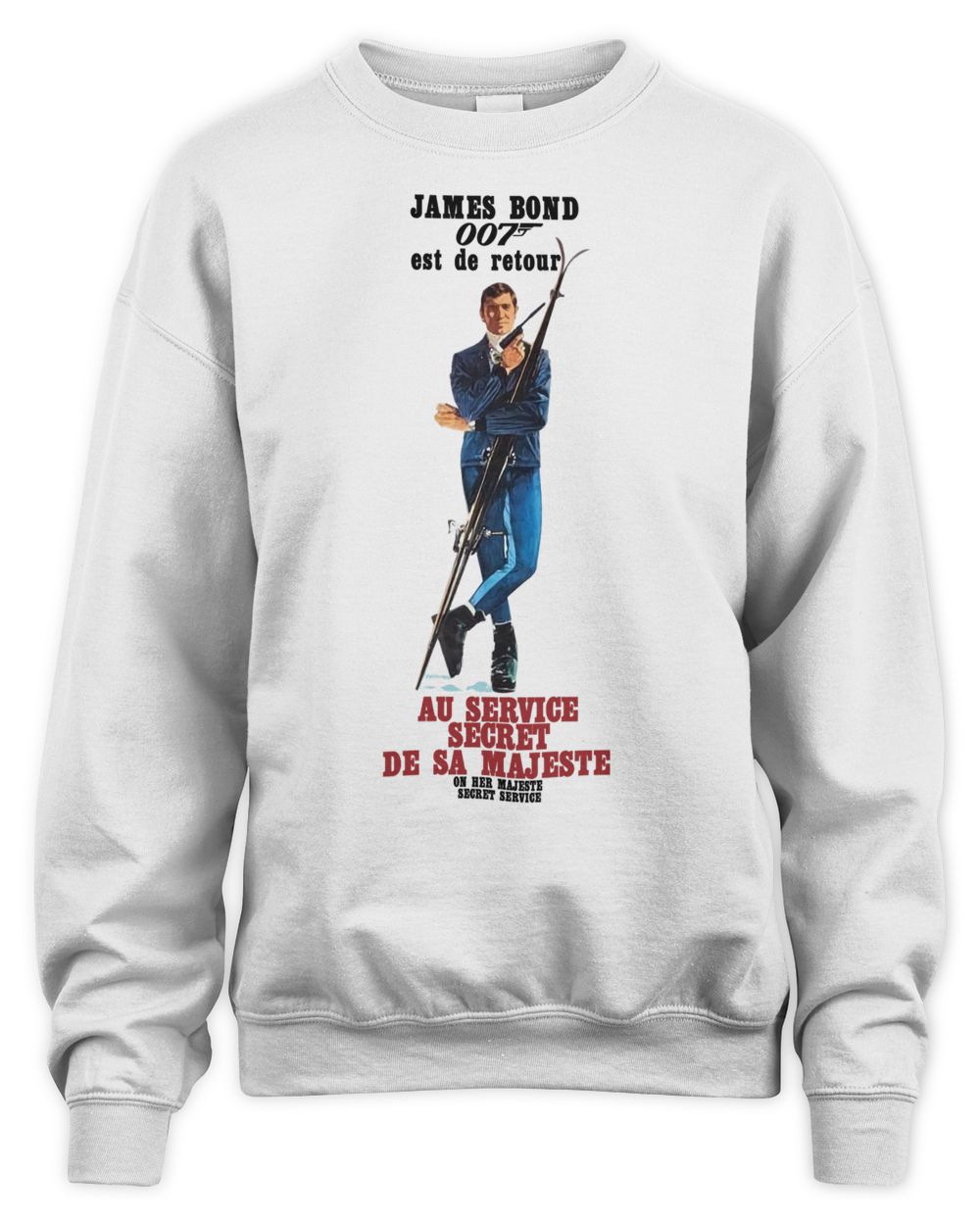 James Bond Merchandise on Her Majesty's Secret Service Shirt