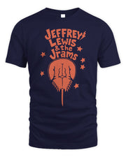 Jeff Lewis Merchandise Jeffrey Lewis & the Jrams Horseshoe Crab Logo Shirt