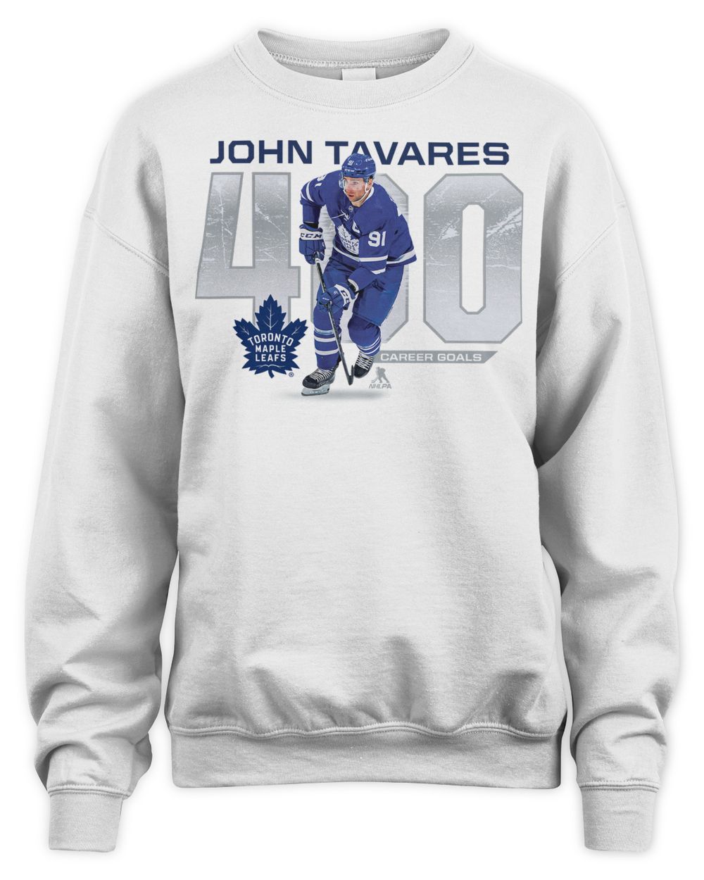 John Tavares Toronto Maple Leafs 400 Career Goals Shirt
