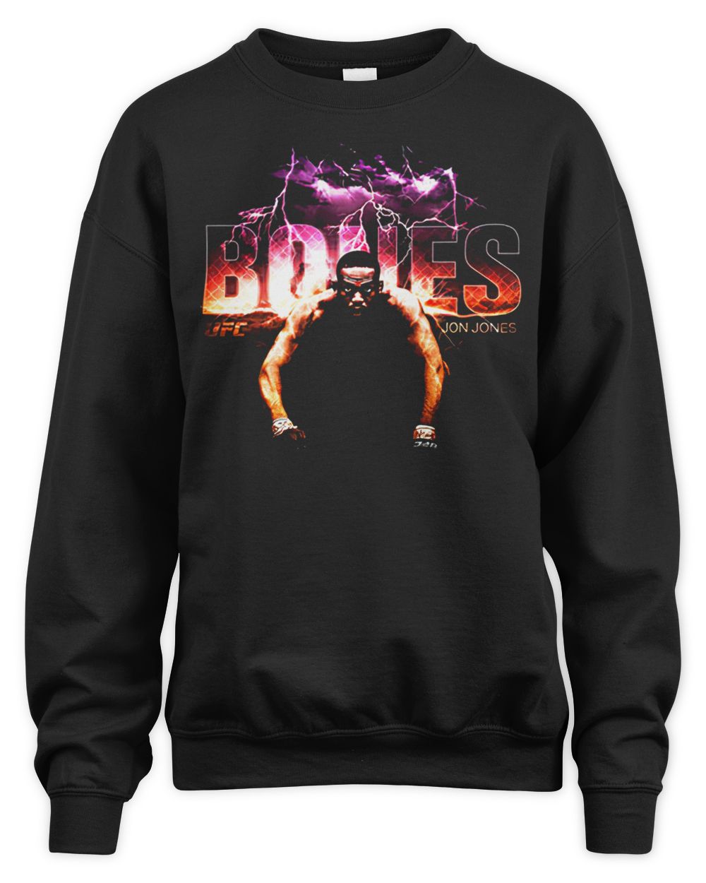Jon Jones Merch Bones Electrifying Graphic Shirt