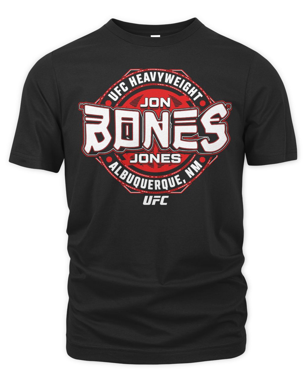 Jon Jones Merch Ufc Heavyweight Crest Shirt