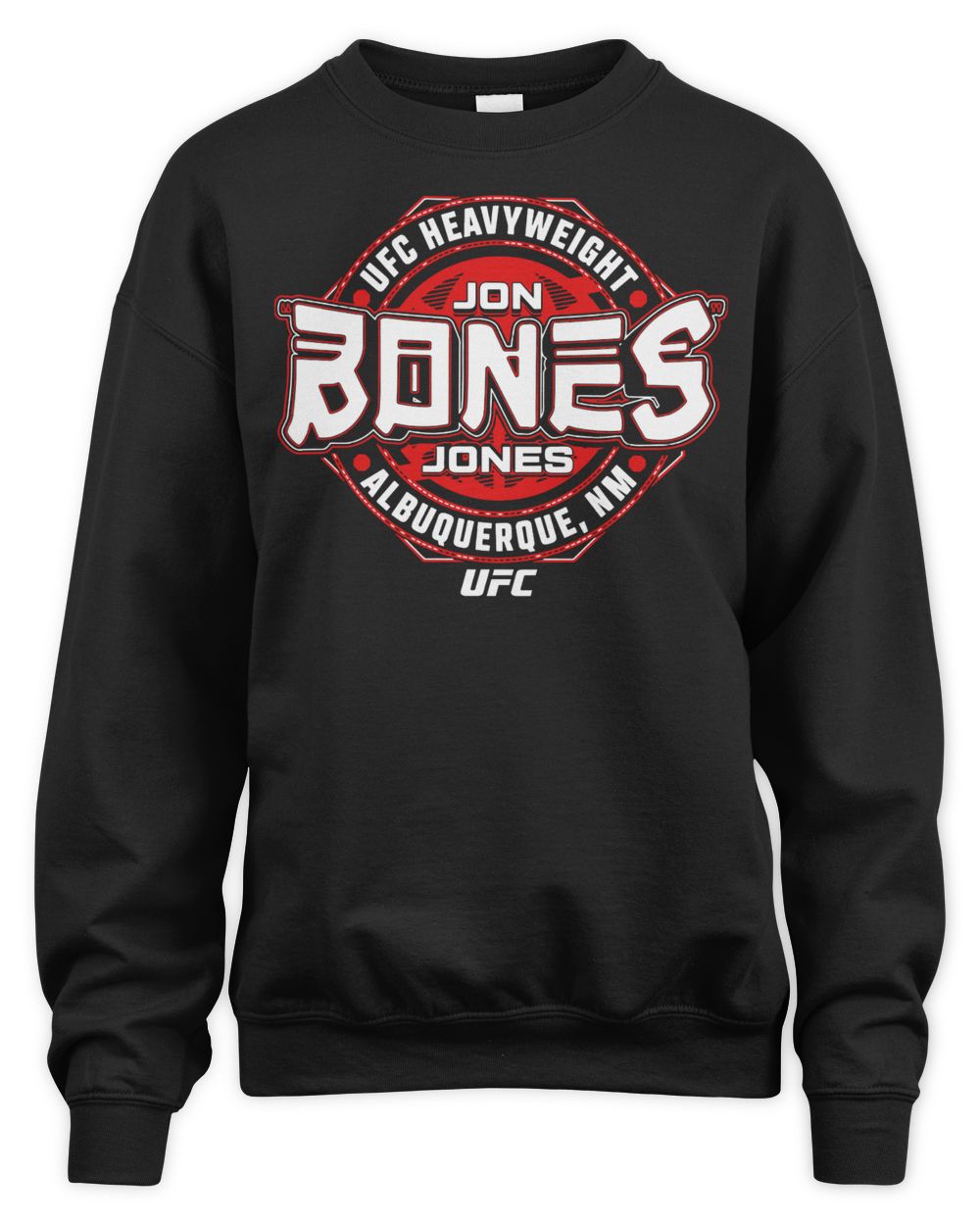 Jon Jones Merch Ufc Heavyweight Crest Shirt