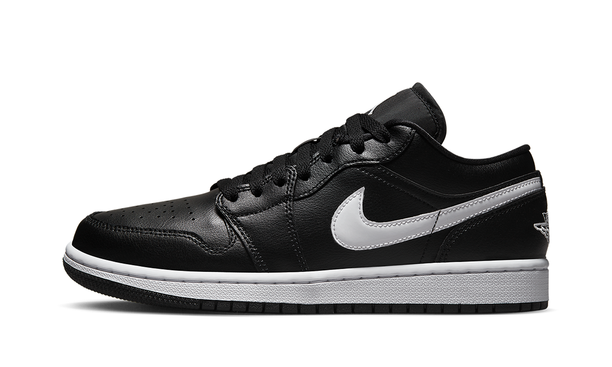 Jordan 1 Lo Women "Black / white" DV0990 001