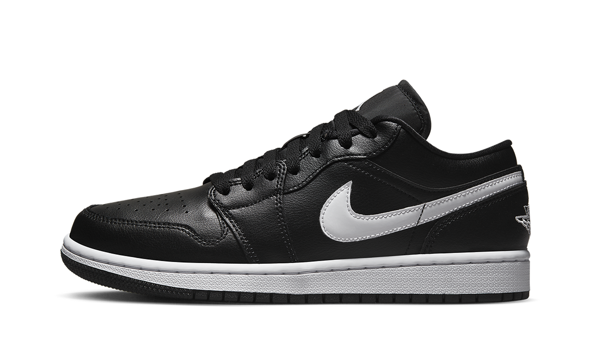 Jordan 1 Lo Women "Black / white" DV0990 001
