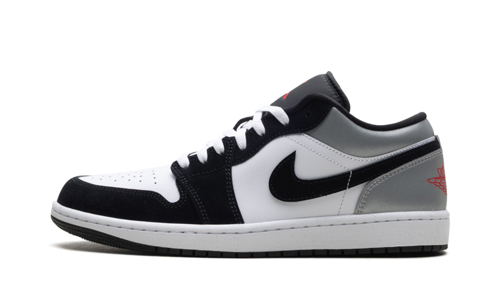 Jordan 1 Low Se "White fire red black matte silver" HF3148 106