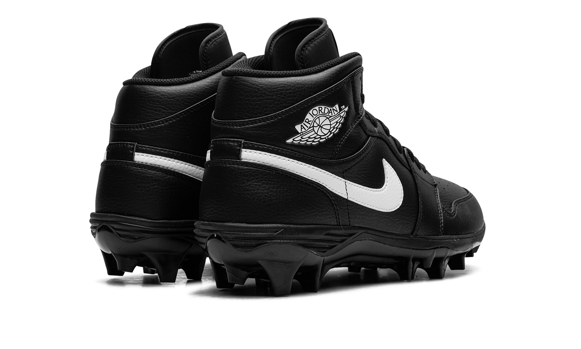 Jordan 1 Mid Cleat "Black / white" FJ6805 001