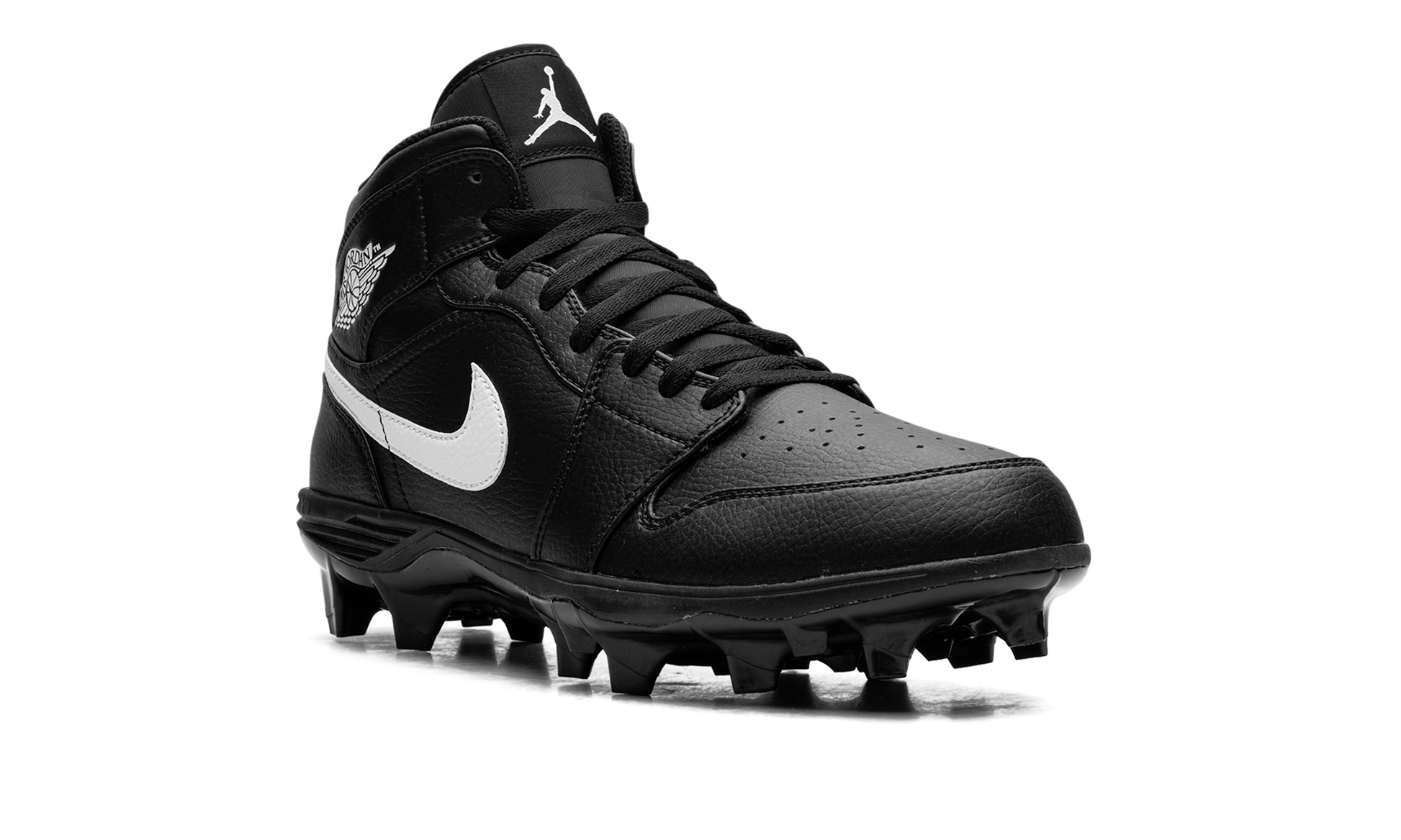 Jordan 1 Mid Cleat "Black / white" FJ6805 001