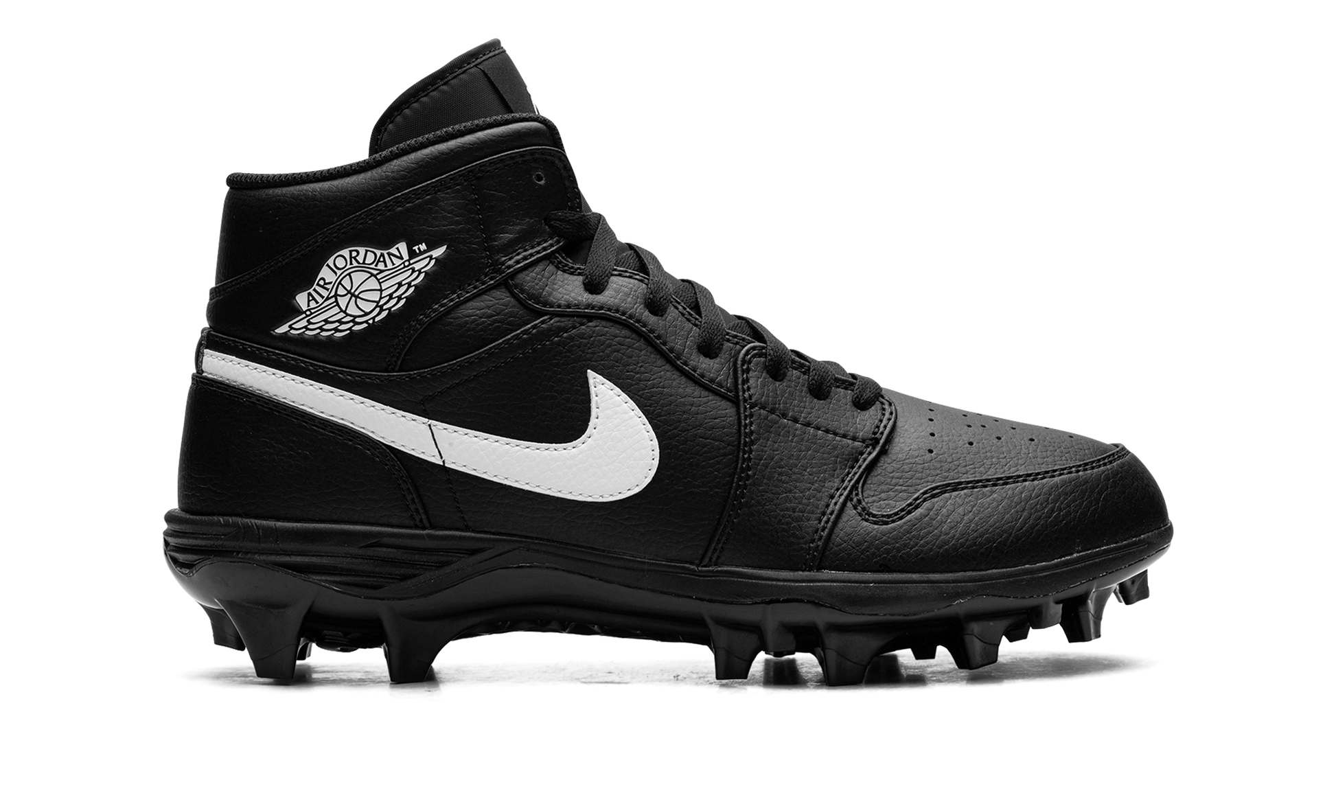 Jordan 1 Mid Cleat "Black / white" FJ6805 001