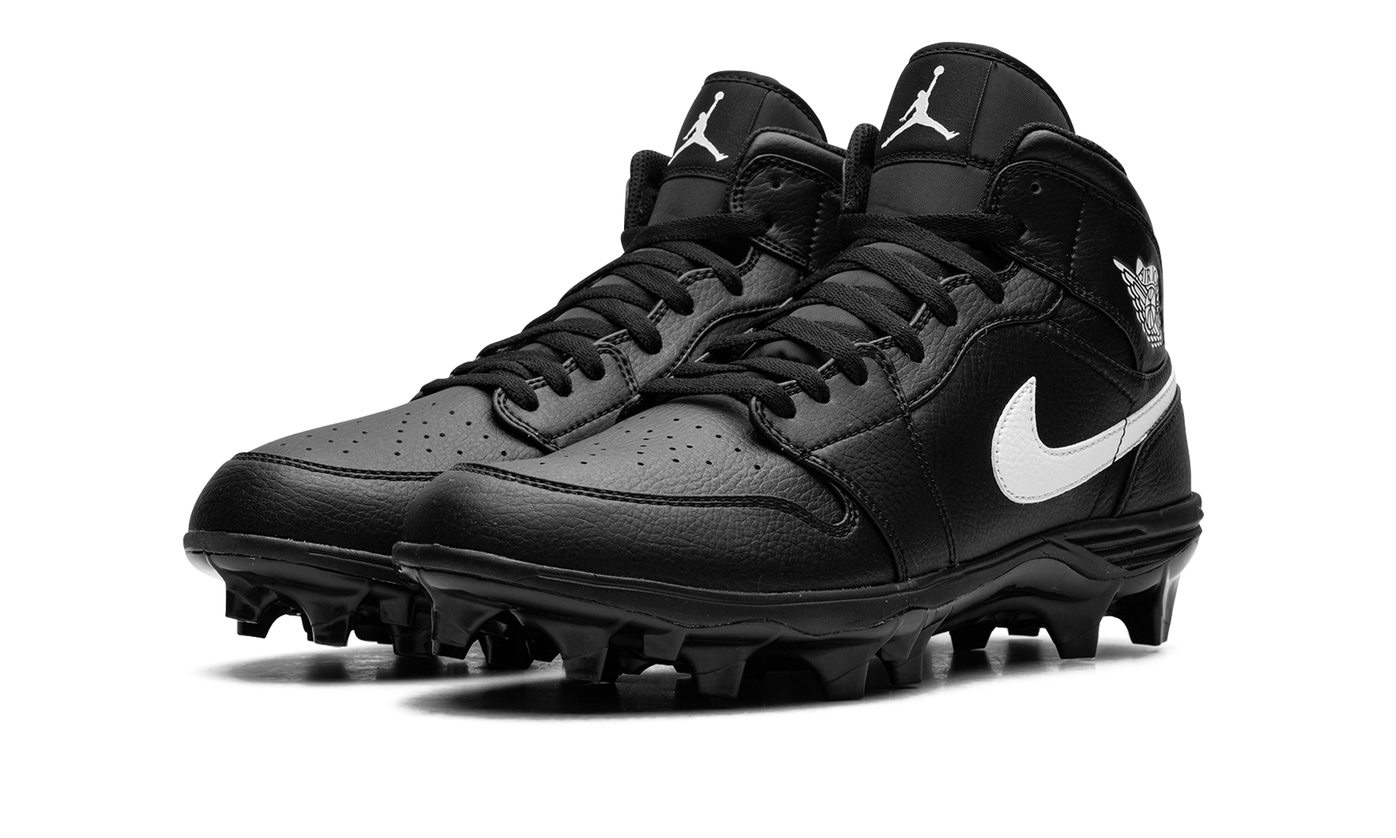 Jordan 1 Mid Cleat "Black / white" FJ6805 001