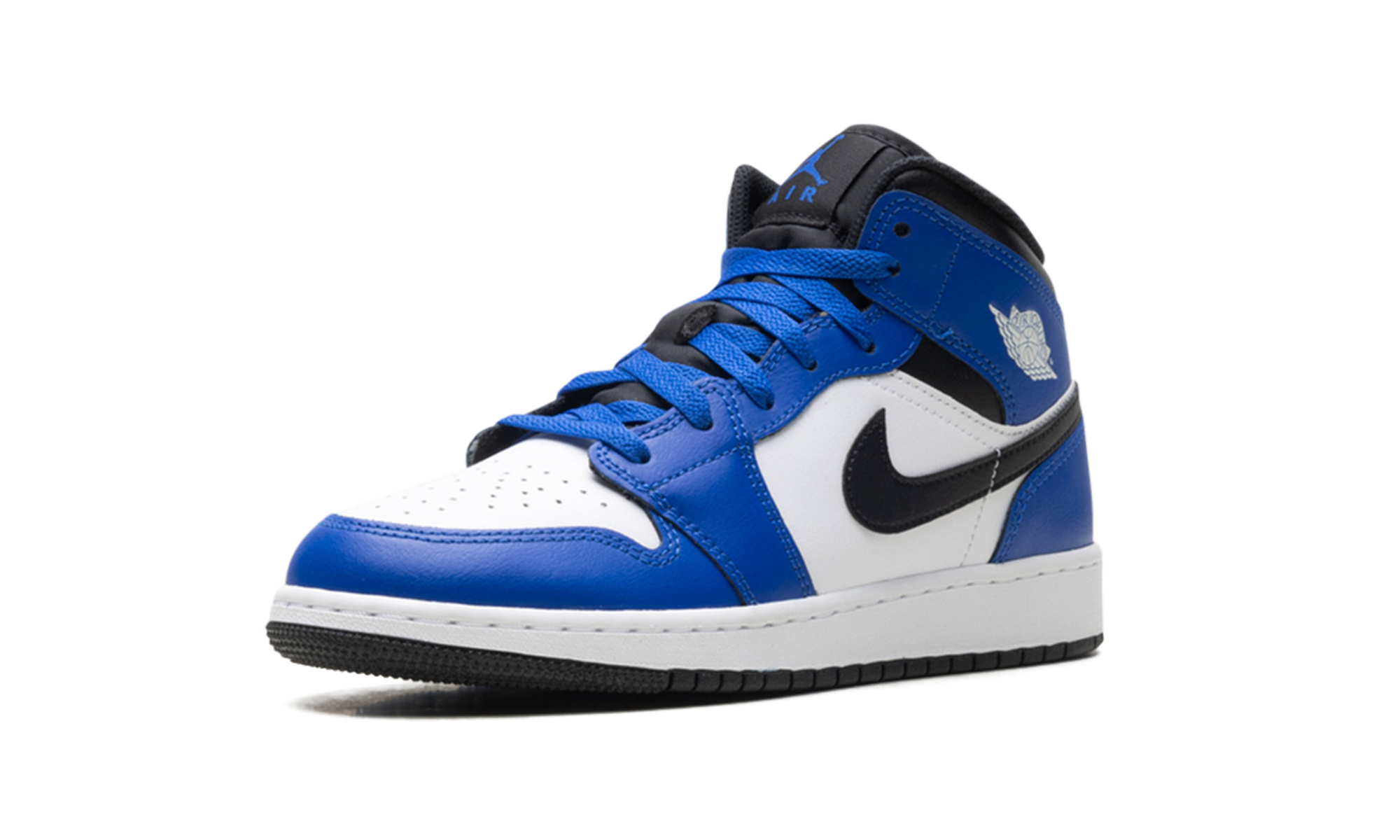Jordan 1 Mid GS "Game royal white black" DQ8423 402