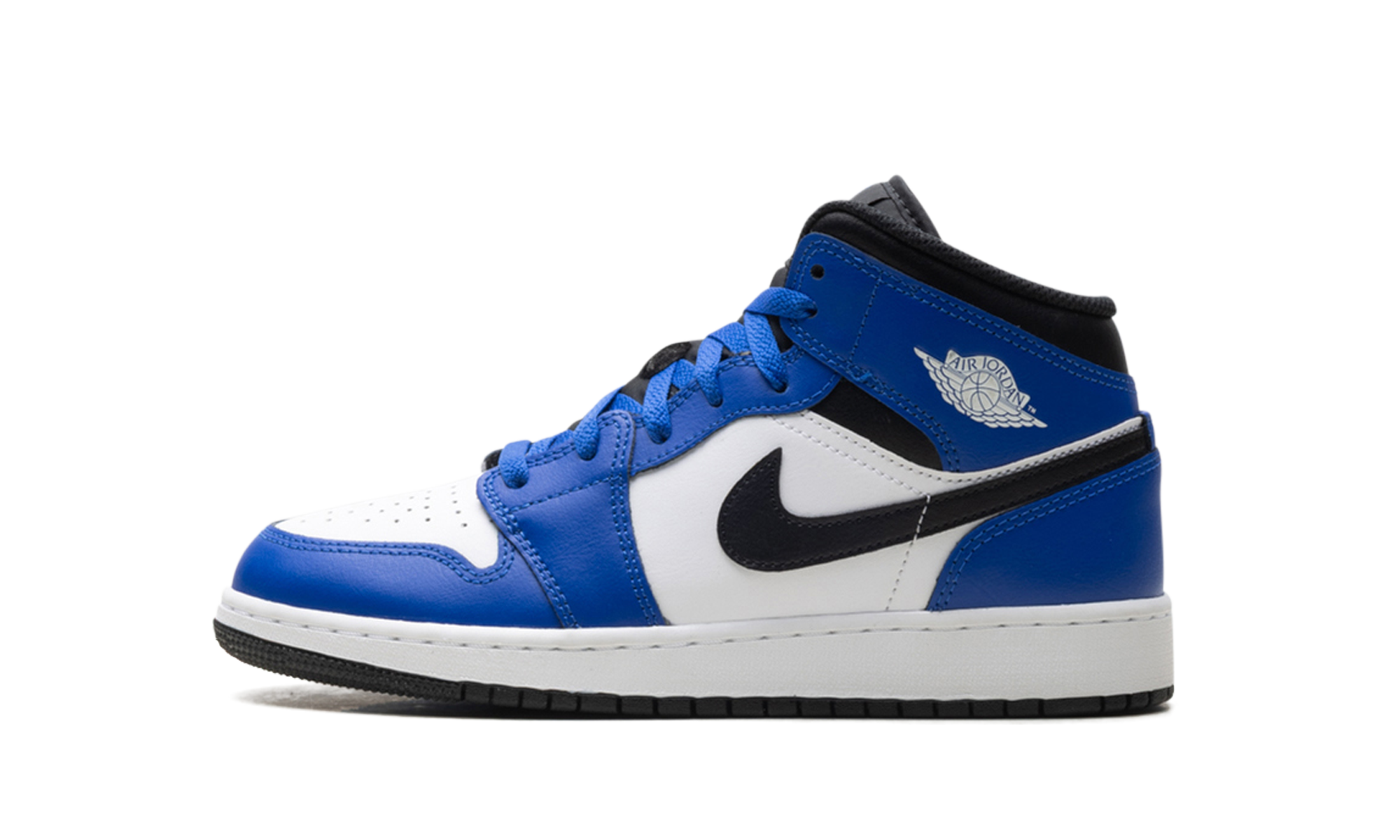Jordan 1 Mid GS "Game royal white black" DQ8423 402