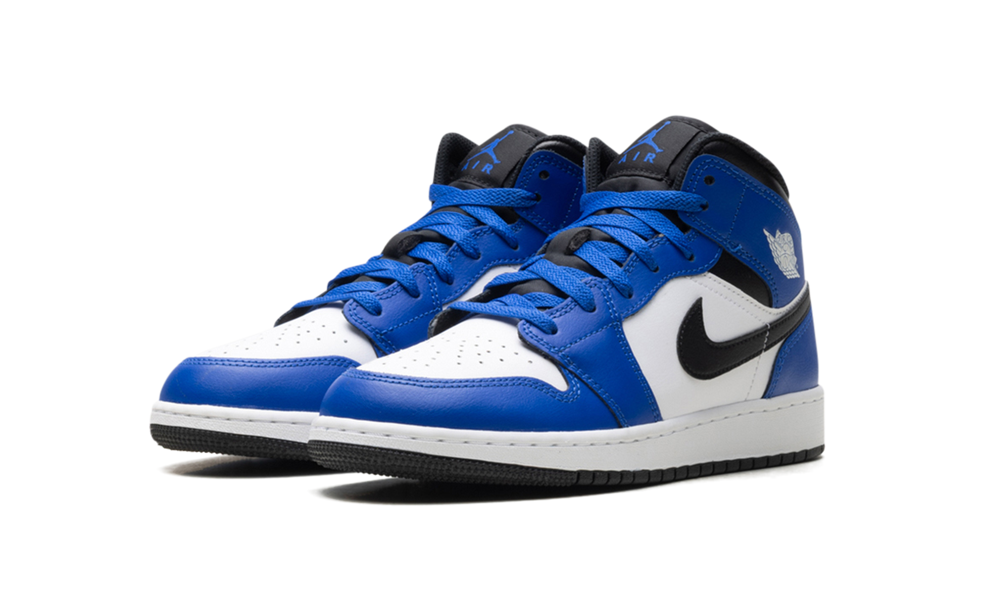 Jordan 1 Mid GS "Game royal white black" DQ8423 402