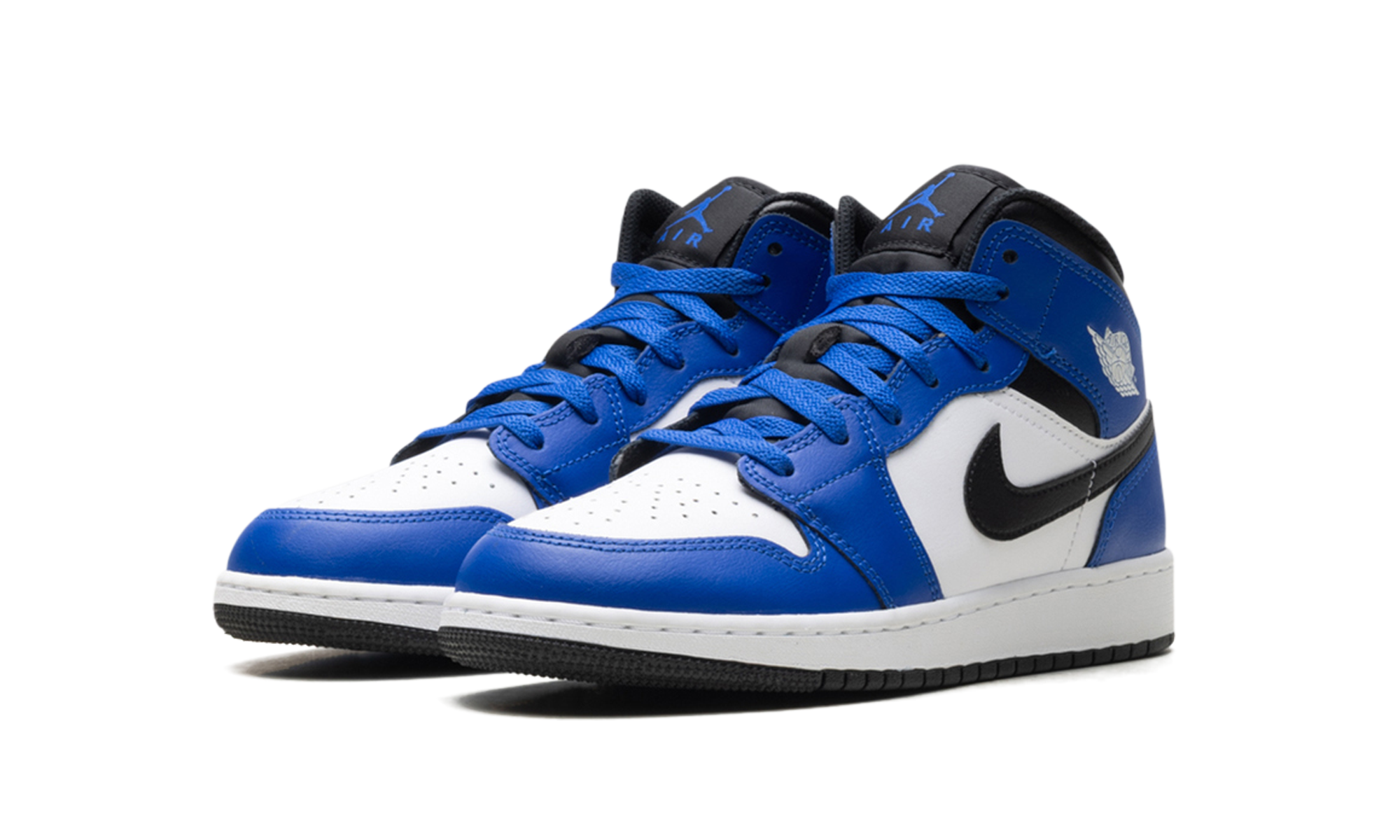 Jordan 1 Mid GS "Game royal white black" DQ8423 402