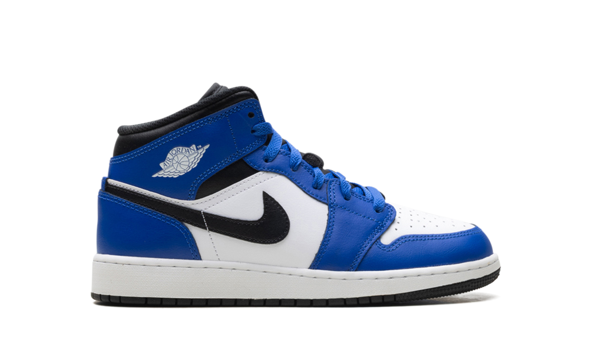 Jordan 1 Mid GS "Game royal white black" DQ8423 402