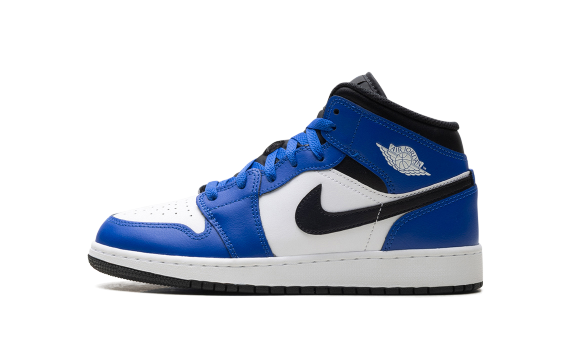 Jordan 1 Mid GS "Game royal white black" DQ8423 402