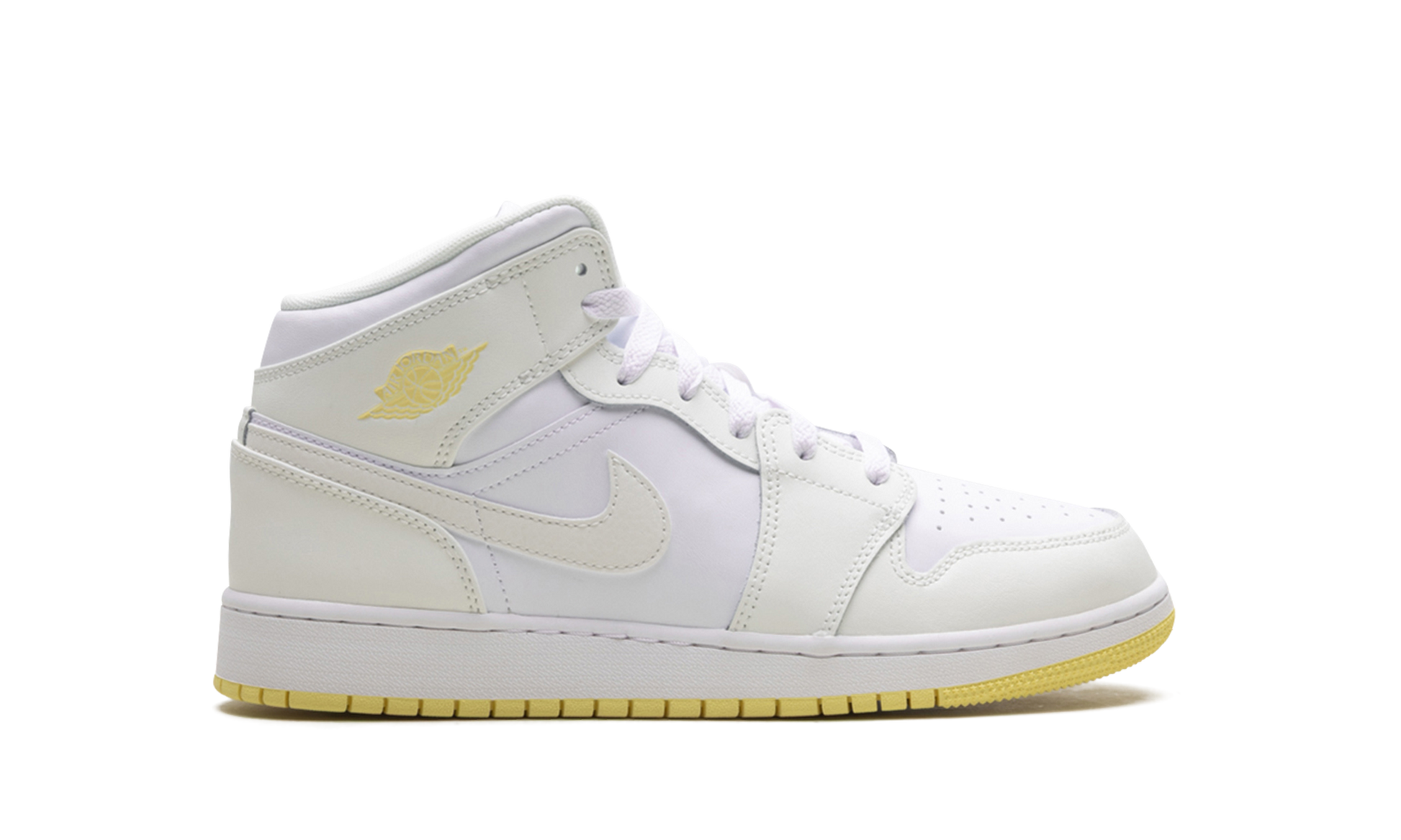 Jordan 1 Mid GS "Sail Light Laser Orange"