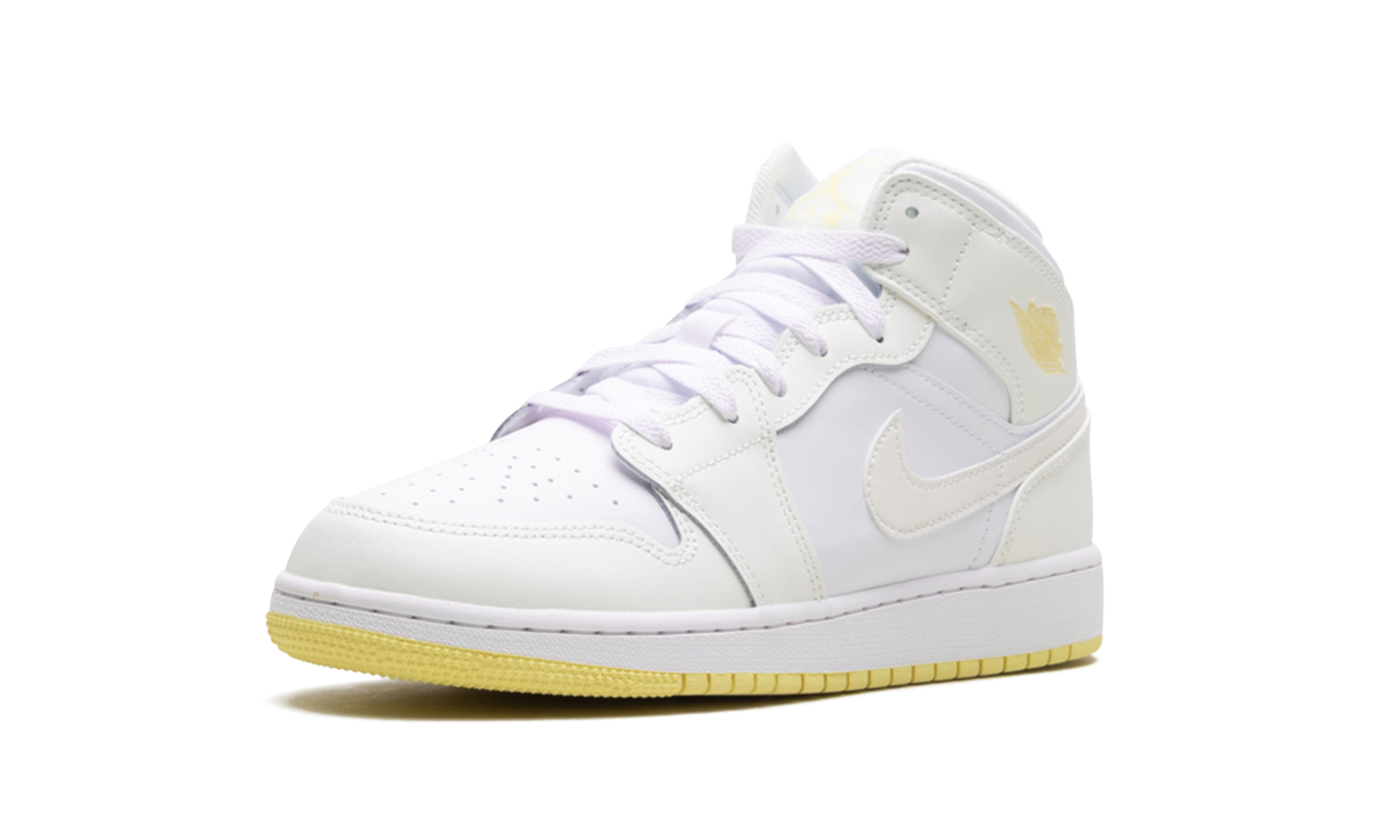 Jordan 1 Mid GS "Sail Light Laser Orange"