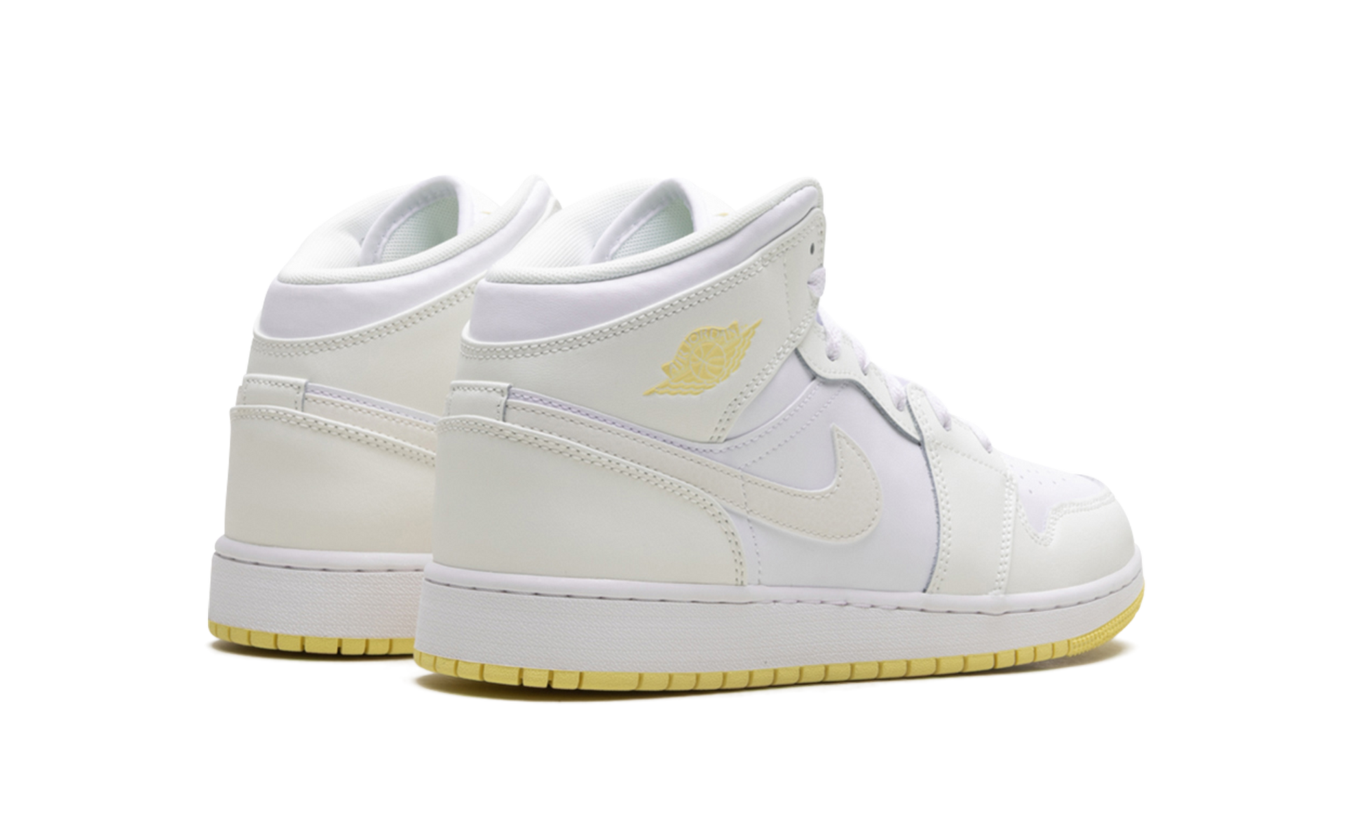 Jordan 1 Mid GS "Sail Light Laser Orange"