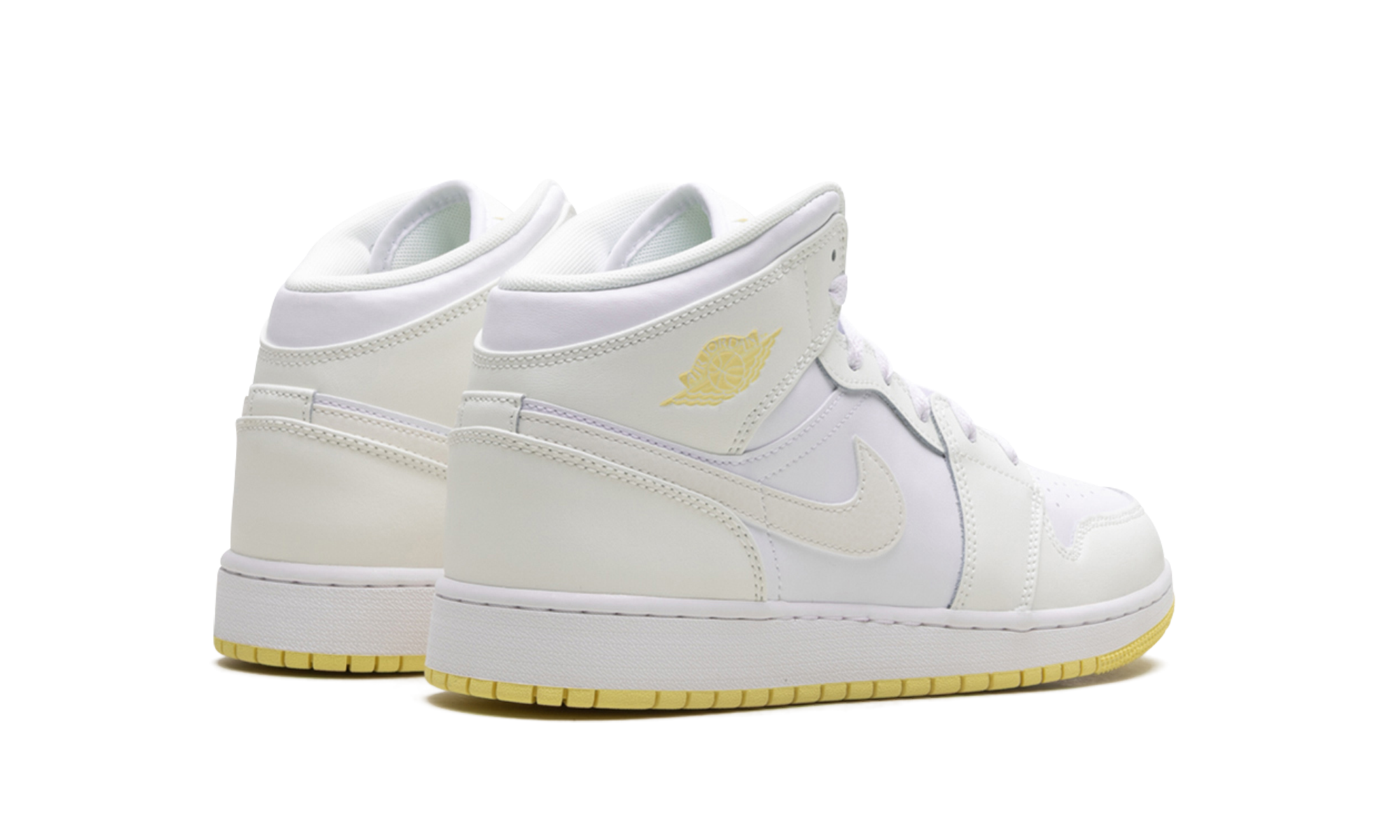 Jordan 1 Mid GS "Sail Light Laser Orange"