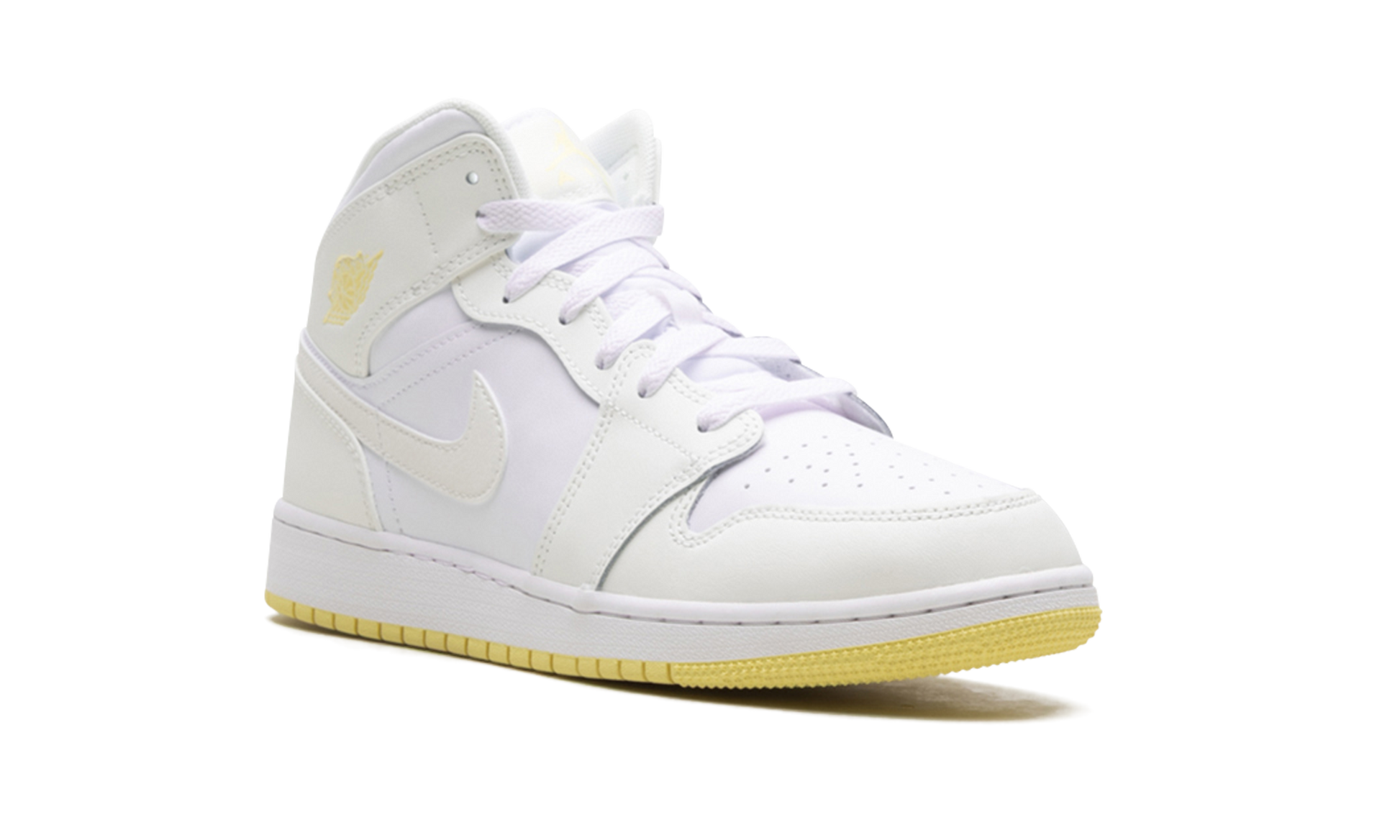 Jordan 1 Mid GS "Sail Light Laser Orange"