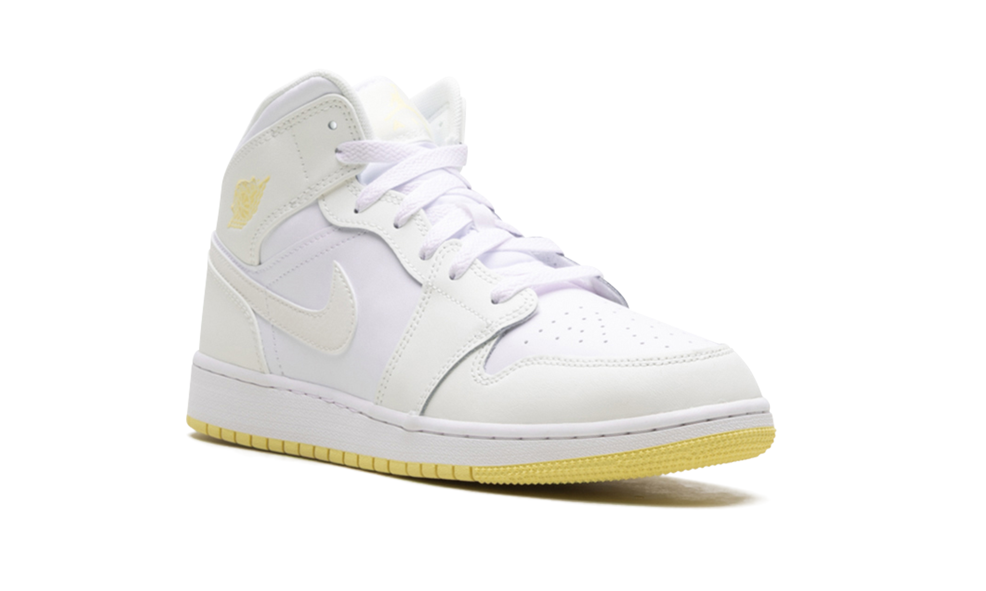 Jordan 1 Mid GS "Sail Light Laser Orange"