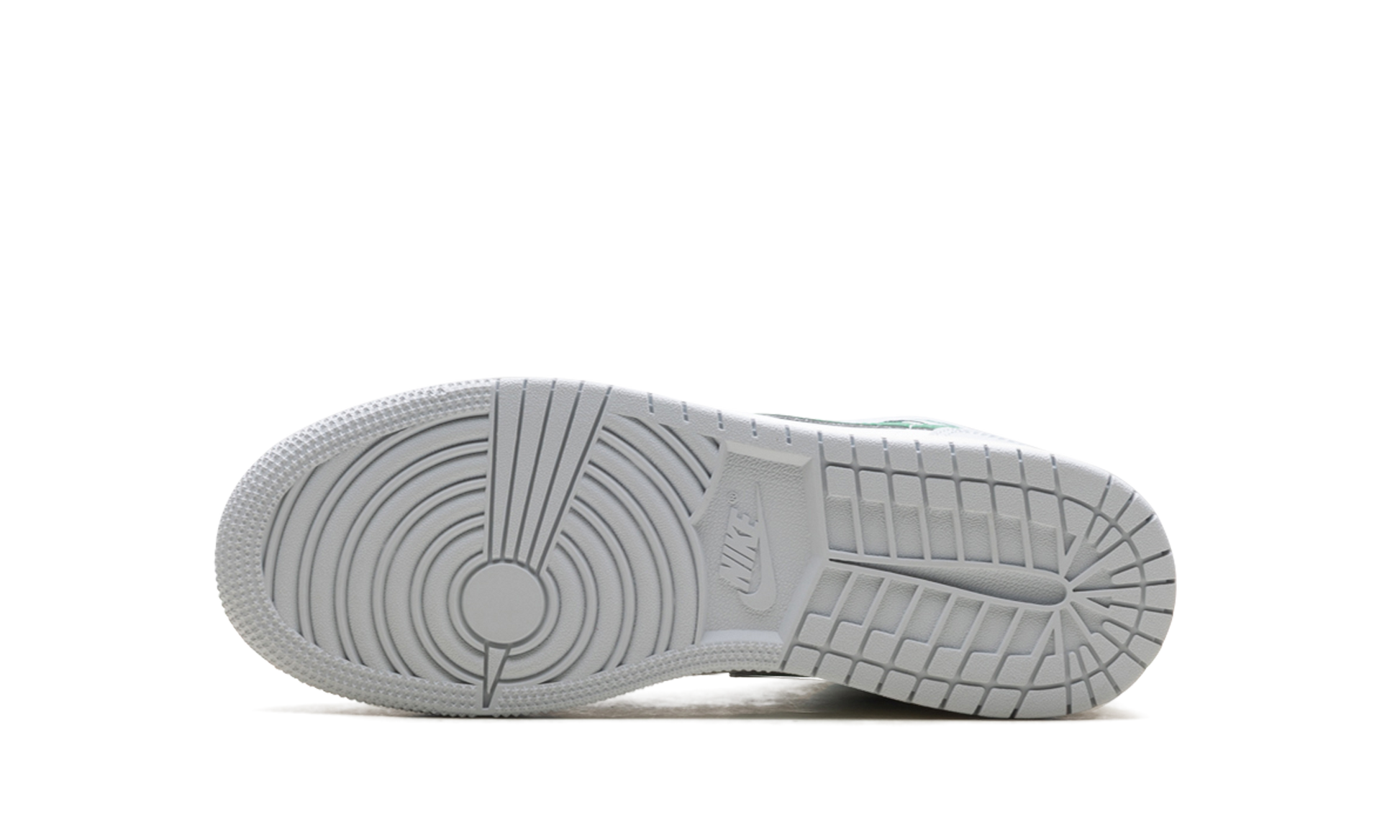 Jordan 1 Mid GS "White pure platinum pine green" DQ8423 142