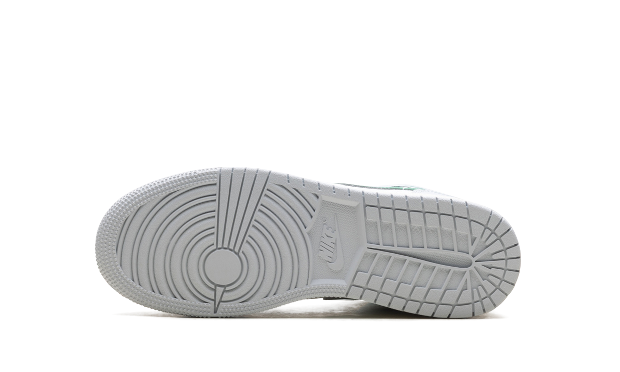 Jordan 1 Mid GS "White pure platinum pine green" DQ8423 142