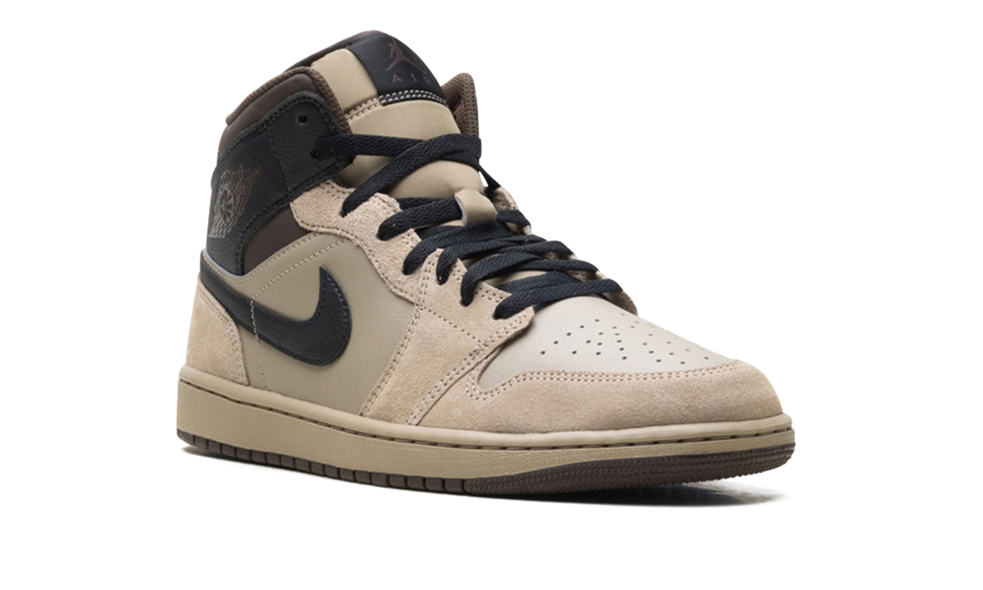 Jordan 1 Mid "Khaki Baroque Brown"