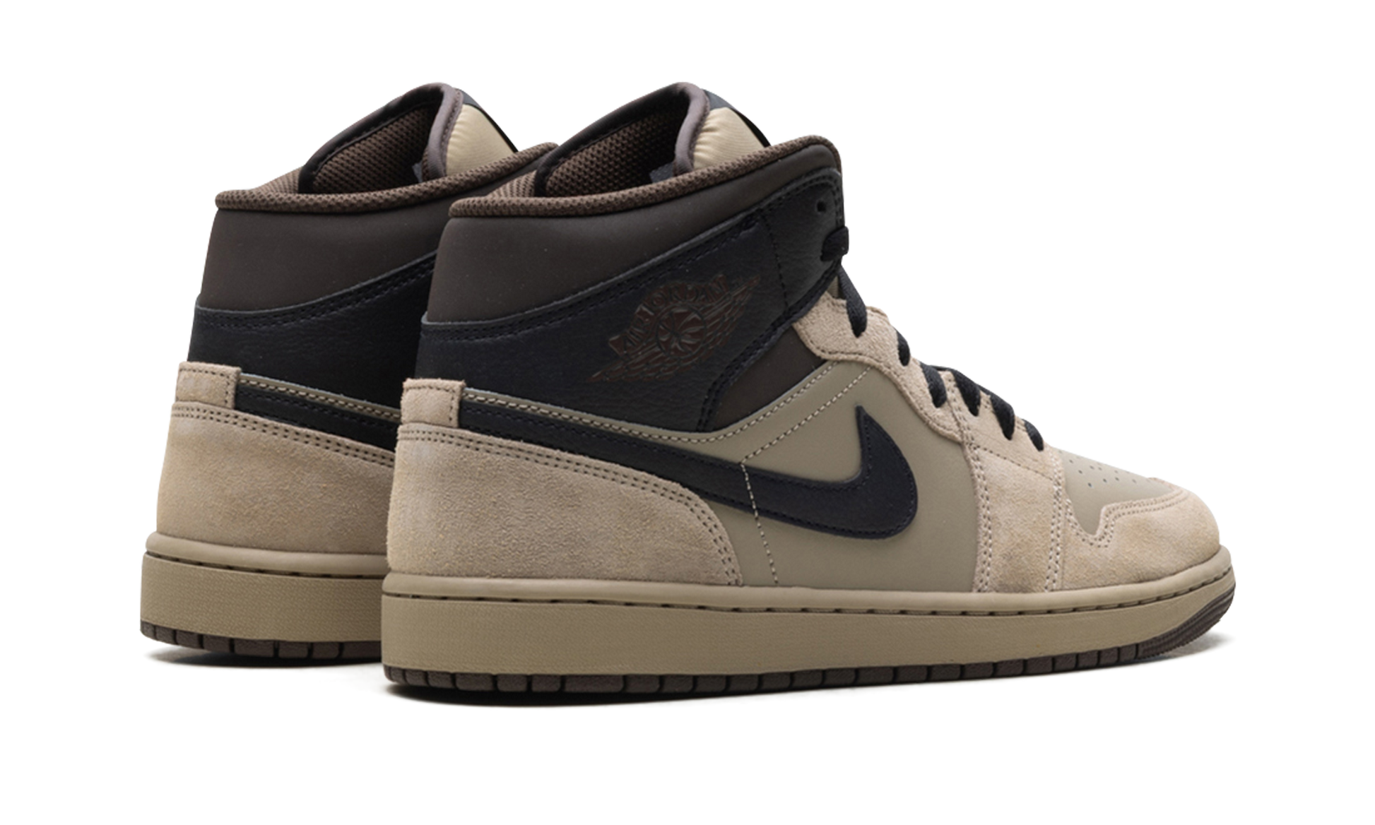 Jordan 1 Mid "Khaki Baroque Brown"