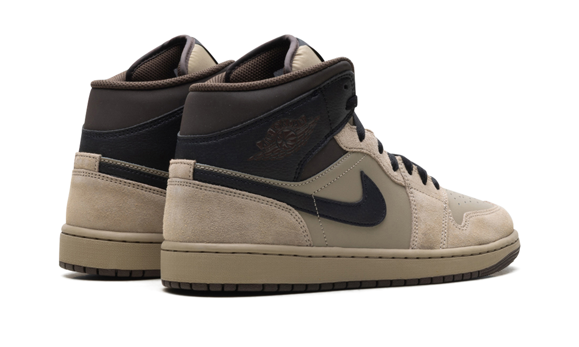 Jordan 1 Mid "Khaki Baroque Brown"