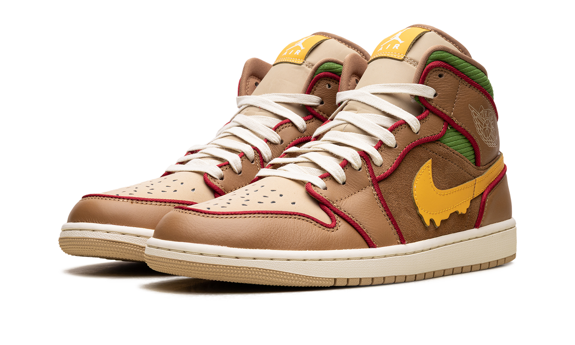 Jordan 1 Mid Se "Cheeseburger" IB7403 224