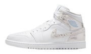 Jordan 1 Mid Se "Distressed White Field Silver"