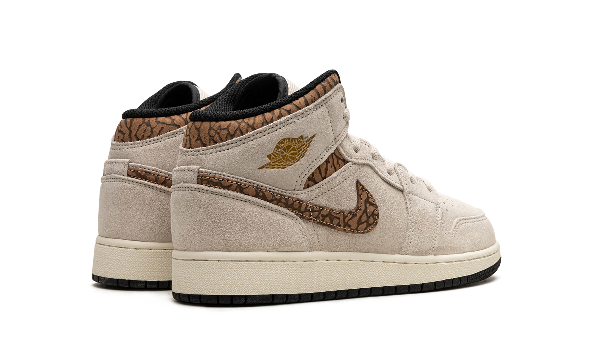 Jordan 1 Mid Se GS "Brown elephant" DZ5369 102