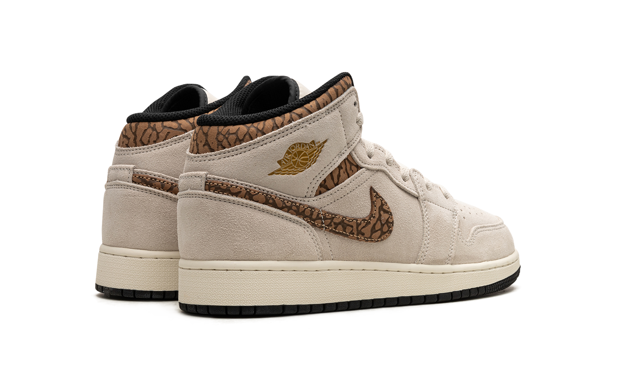 Jordan 1 Mid Se GS "Brown elephant" DZ5369 102
