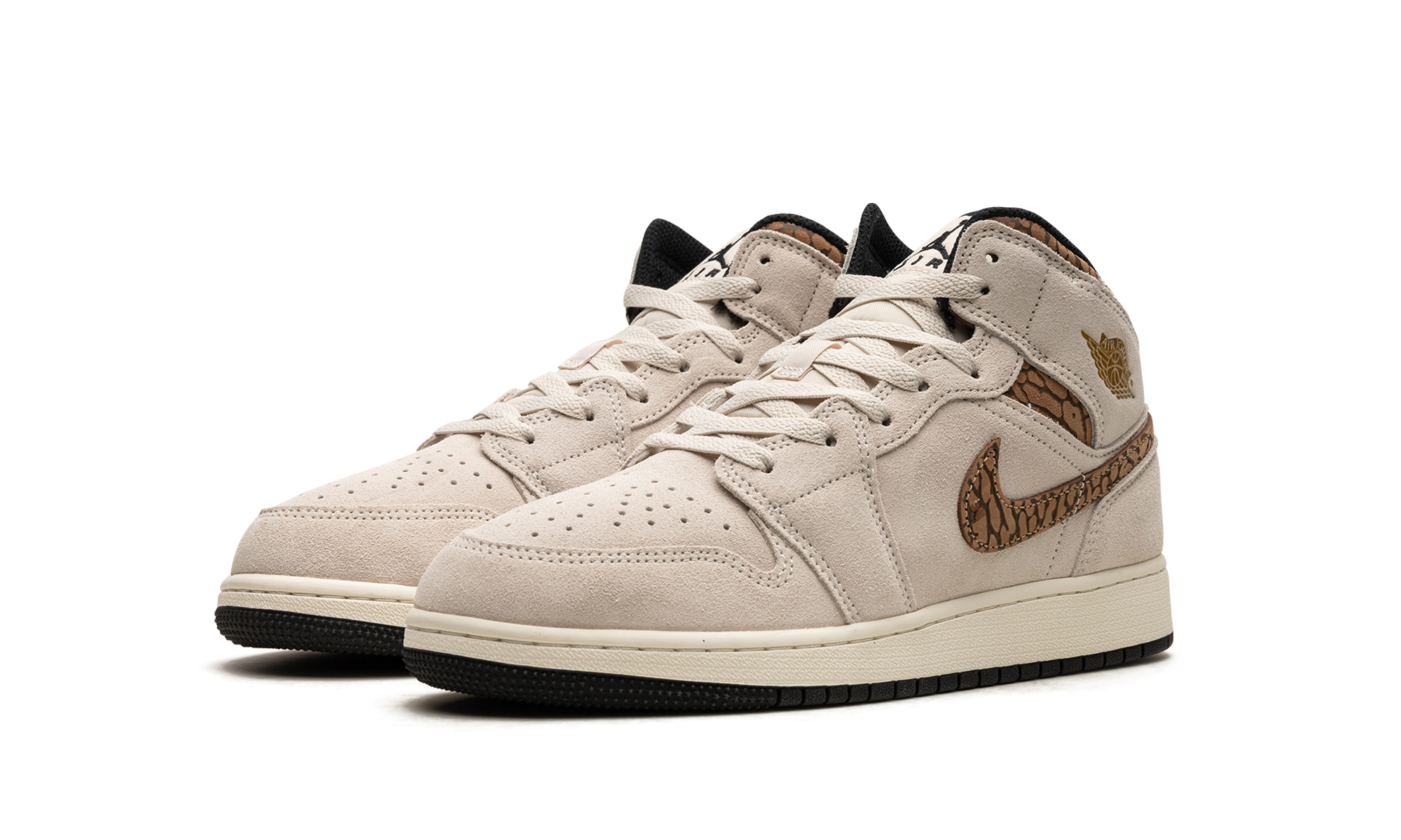 Jordan 1 Mid Se GS "Brown elephant" DZ5369 102