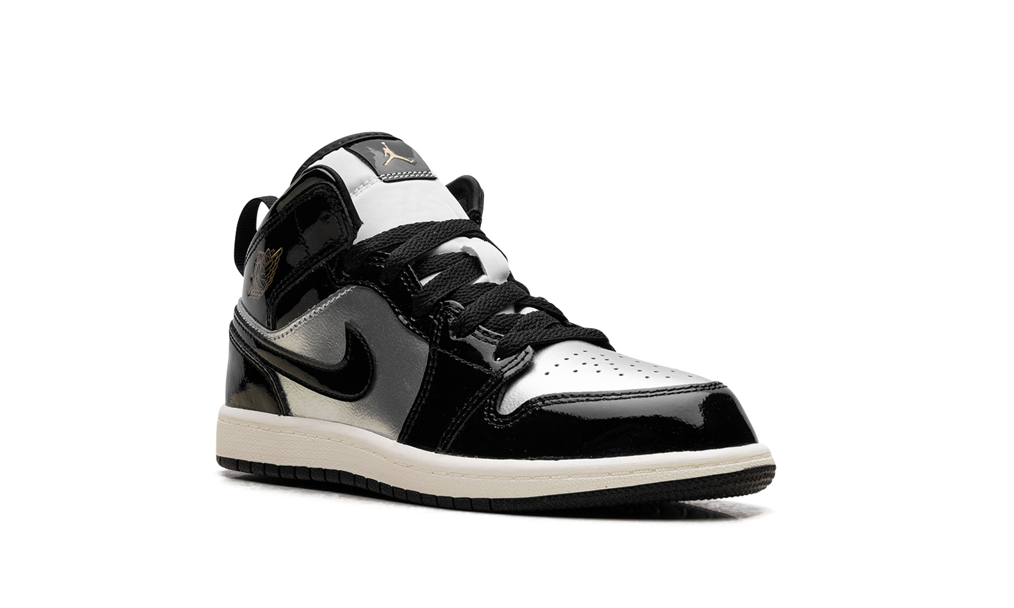 Jordan 1 Mid Se Ps "Black metallic silver sail metallic gold" FZ3937 001